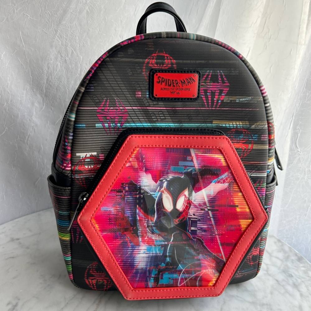 Loungefly Spiderman Across The Spiderverse Mini Backpack